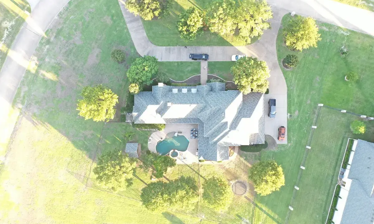 New shingle roof installation on a home in Center Line
